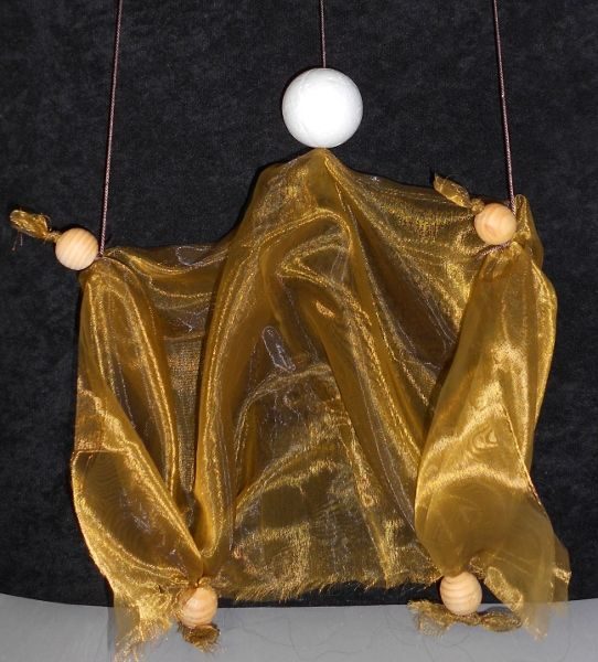 Marioneta de hilo neutra
